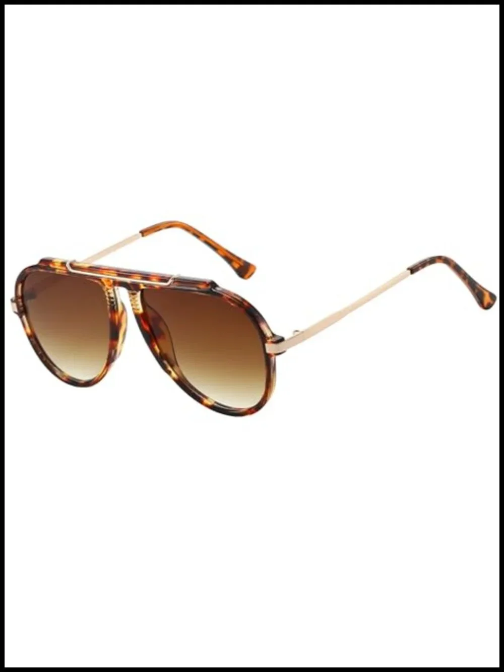 Oversized Aviator Sunglasses UV400 Pilot Shades for Driving Beach Travel